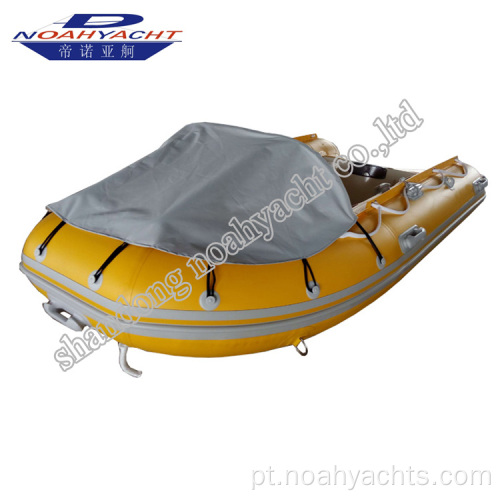 11 pés hypalon alumínio casco costela inflável barco bote